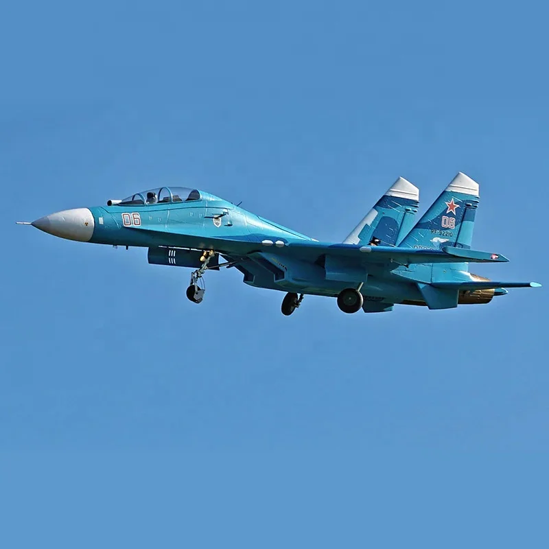Advanced FMS SU-27 PNP RC Jet Plane - Dual 70mm EDF, Electric with