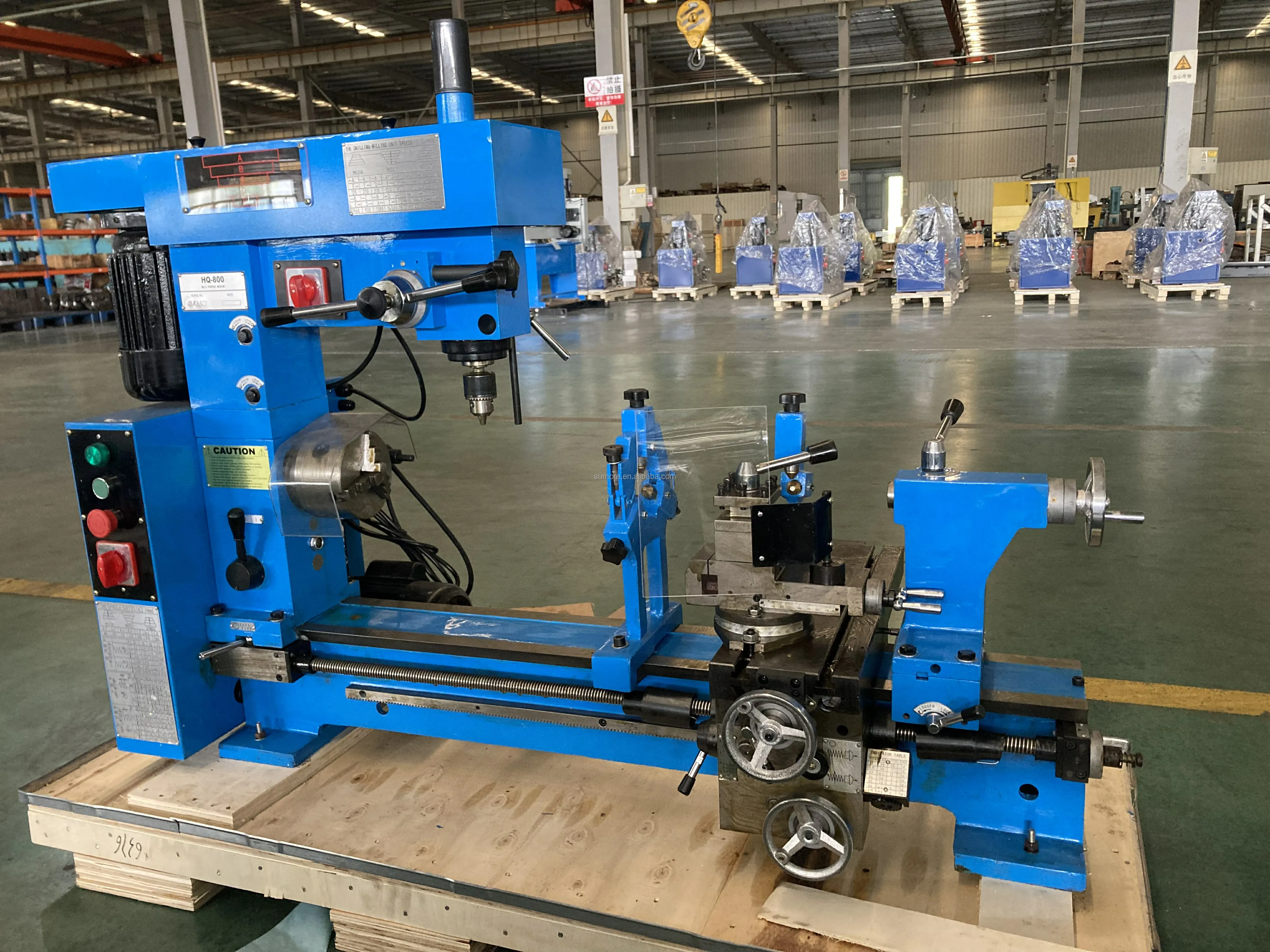 MP800 Mini Metal Lathe Machine SP2305 - Multi-Purpose, Compact