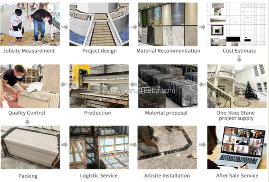 Modern Design Colorful Quartz Artificial Stone Marble Tile Real Culture Stone Interiors Window Sill Big Slab Granite Wall