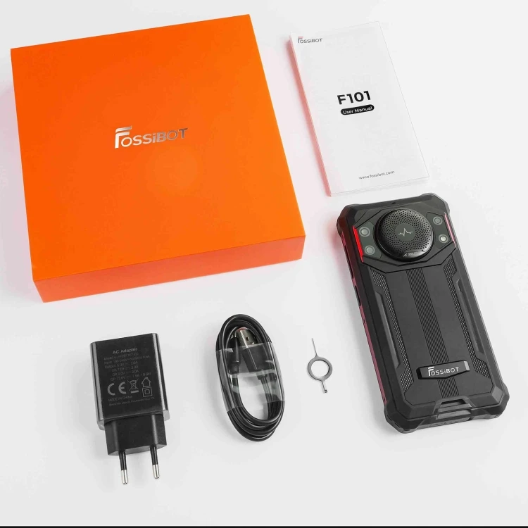 Preço de fábrica versão UE FOSSIBOT F101 Rugged Phone 4GB+64GB
