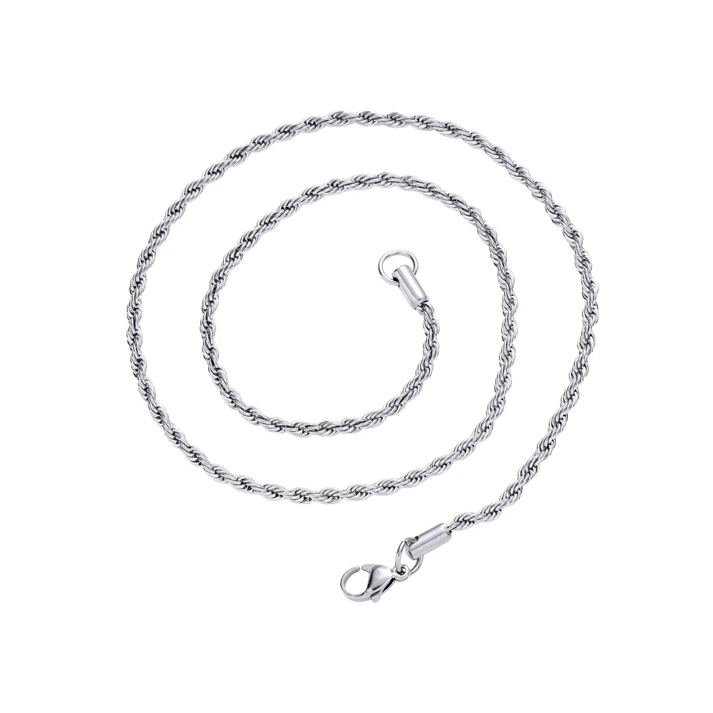 Sc001 3mm 16 18 20 22 24 30 Stainless Steel Rope Chain Hip Hop   H2ad5f57427e24dfc96e771ca6149102fz 