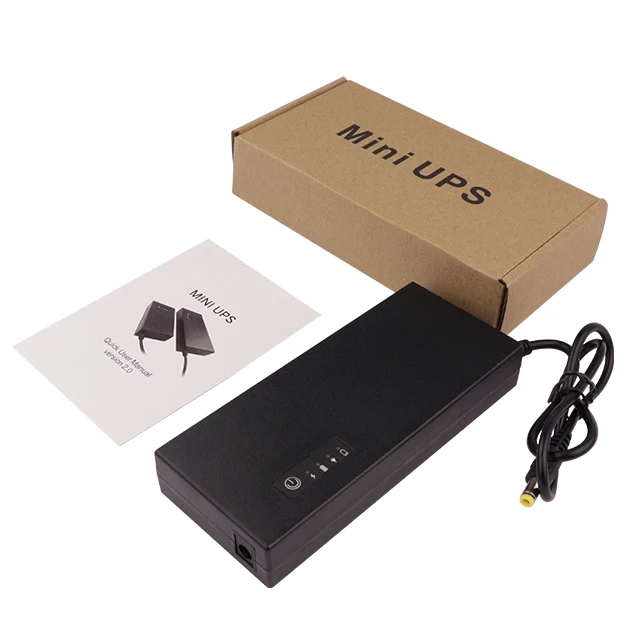WGP Smart DC MIni Ups for Wifi Router Mini DC Ups 3A Mini Ups Output 12V