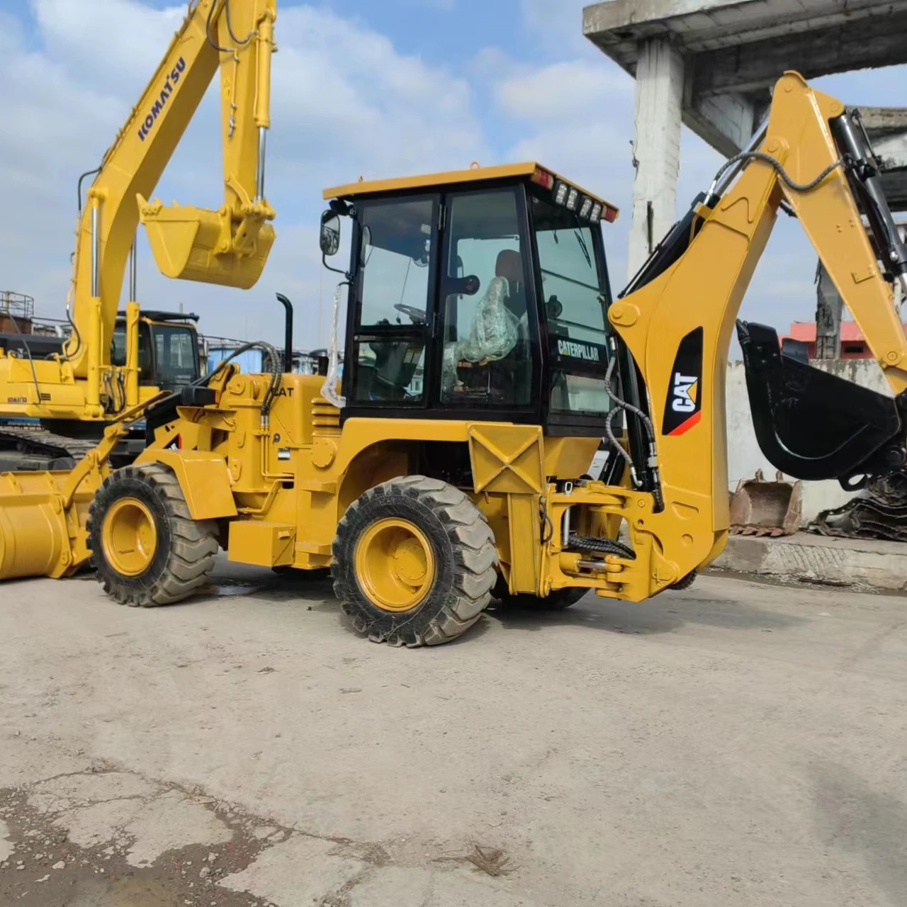 Used Backhoe Loader Caterpillar CAT 416E 420F 420F2 Backhoe for sale ...