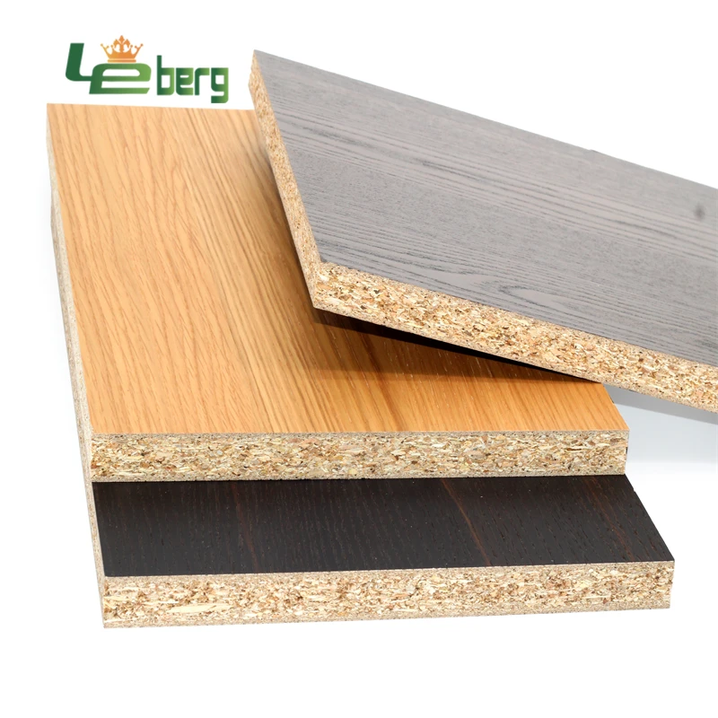 Factory Price Guaranteed Quality Double Sided Melamine Laminated Particle Board for Decoration 12mm 16mm 18mm