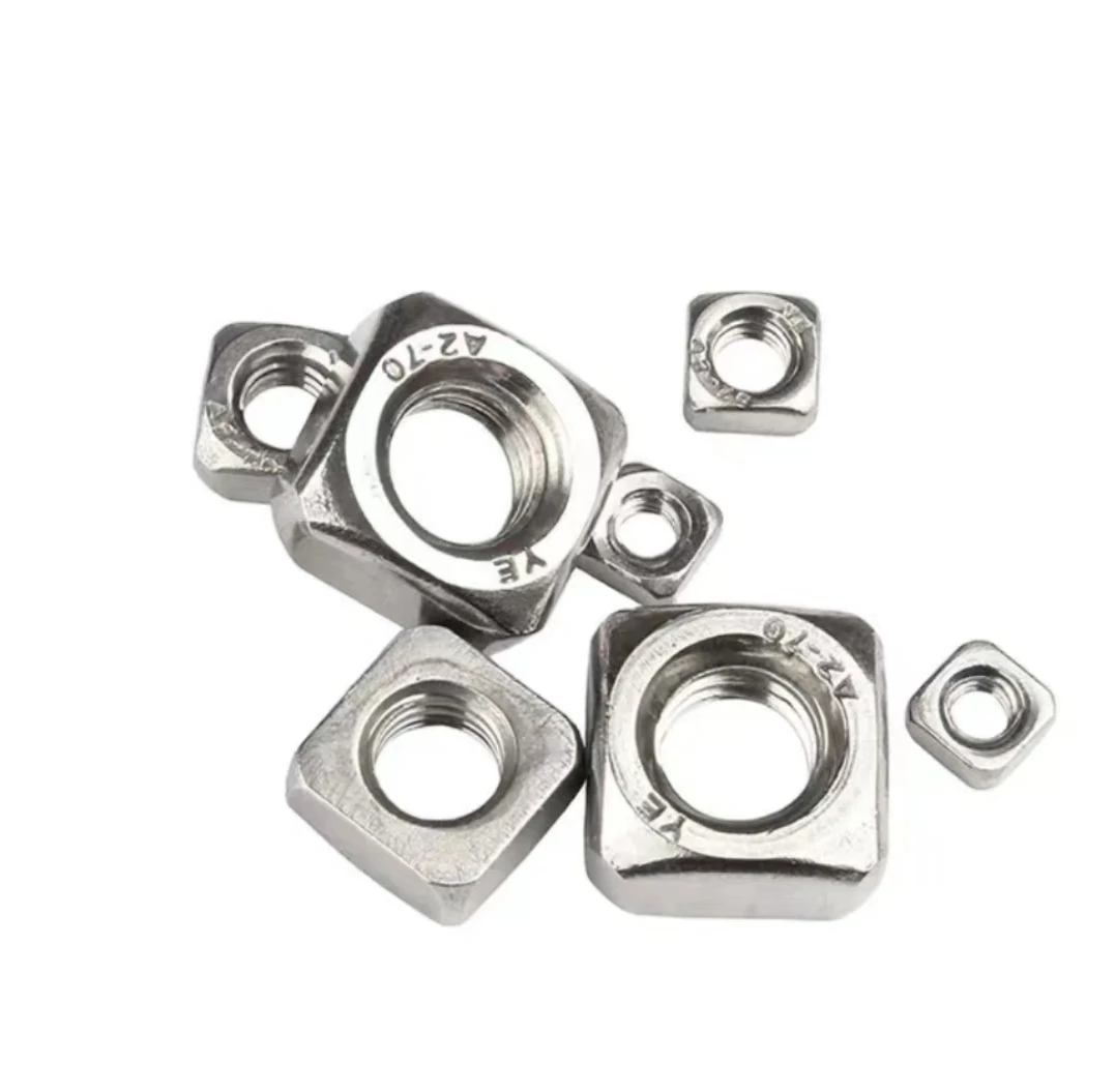 Din928 M6-m24 Stainless Steel 304 316 Square Weld Nut - Buy Stainless ...