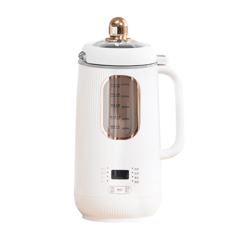 Geming Portable Electric Kitchen Soybean Milk Machine Waterproof Blender and Grinder for Household Use