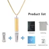Gold-colored set with two nozzles-replaceable-one equals two