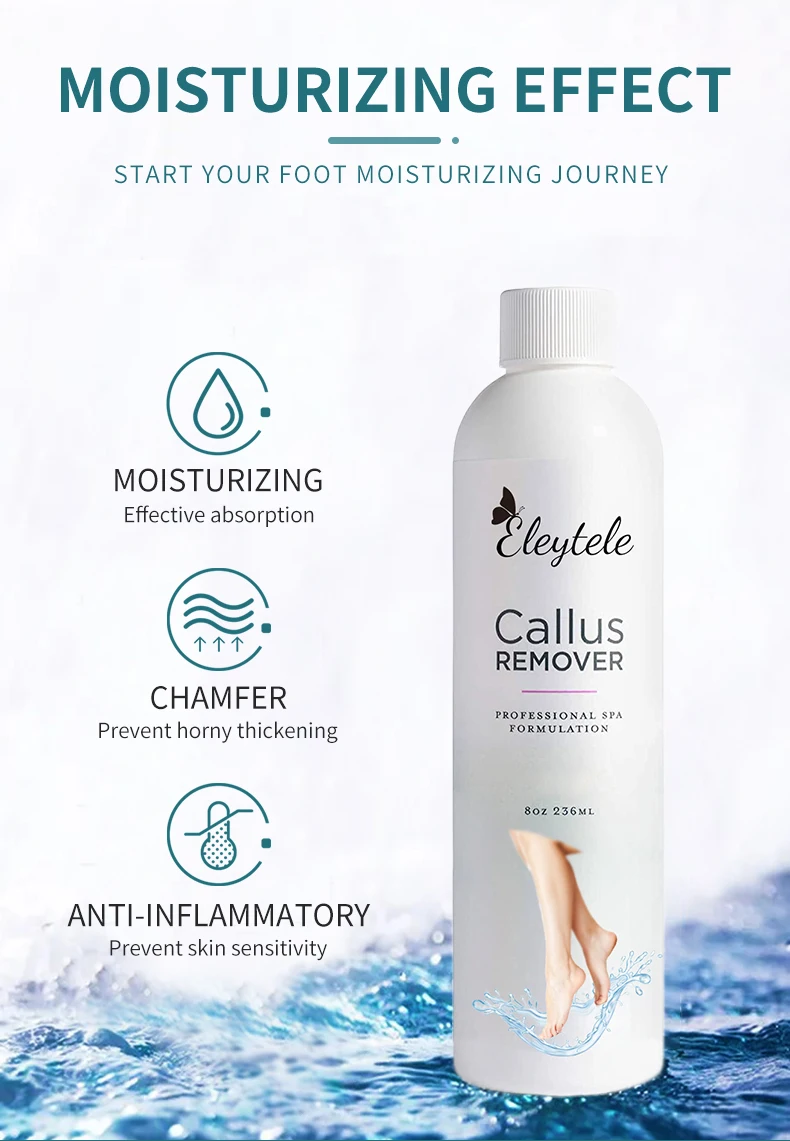 Professional Foot Care Tea Tree Oil Peeling Exfoliating File Callus