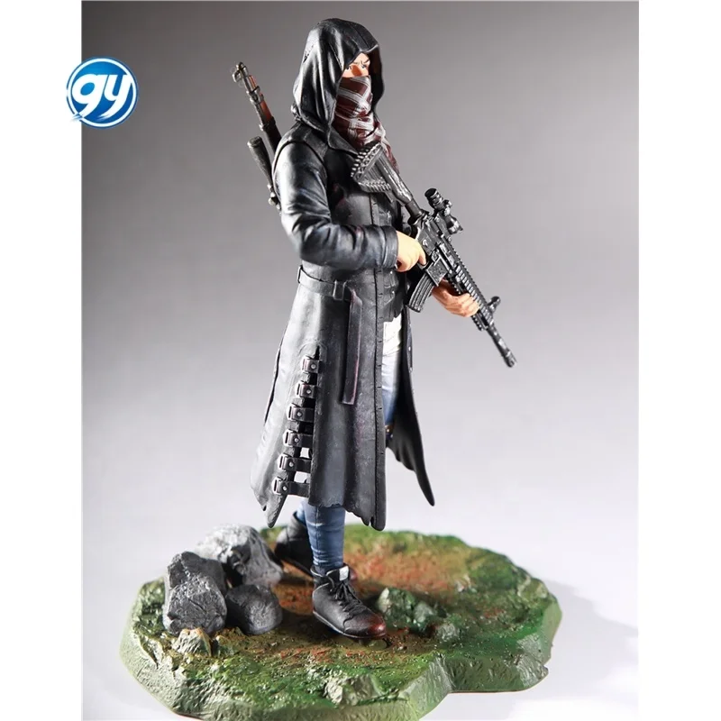 Wholesale PUBG Player Unknown Male Character 98K M416 Figure