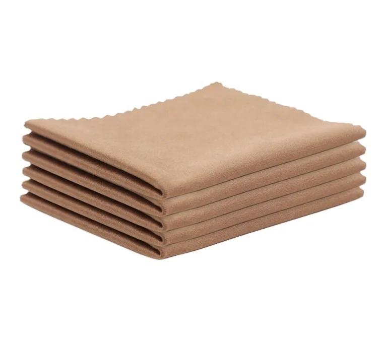 Высококачественная черно-белая салфетка для очков из микрофибры с зубчатыми краями Линзы 15*15 230