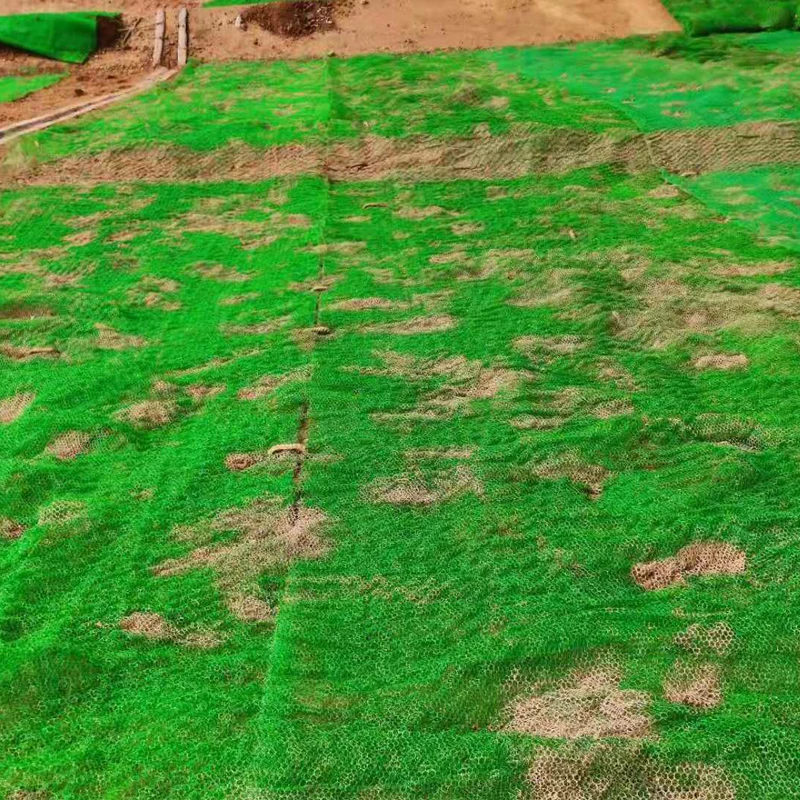 EM2 EM3 EM4 EM5 Corrosion Resistant 3D Vegetation Mesh for Slope protection Erosion Control Blanket 3d Mesh Geomat