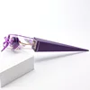 Gold Purple Flower+Torch Purple Box