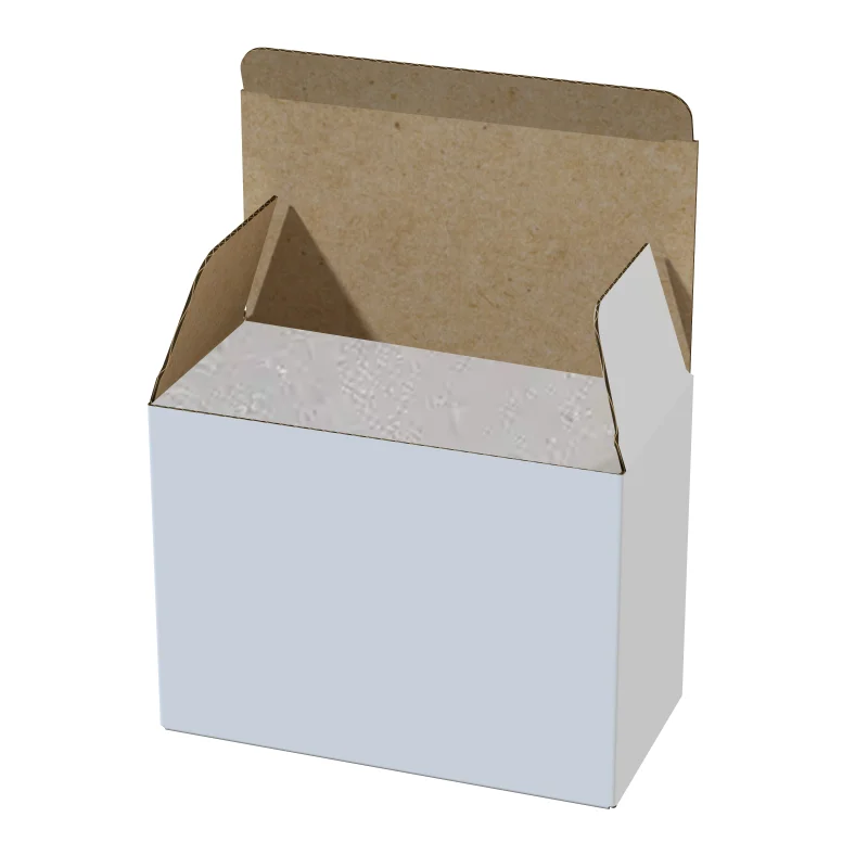 White Paper Box for Ceramic Mug Packing Box Custom Home Office Cup Carton with Foam Lining