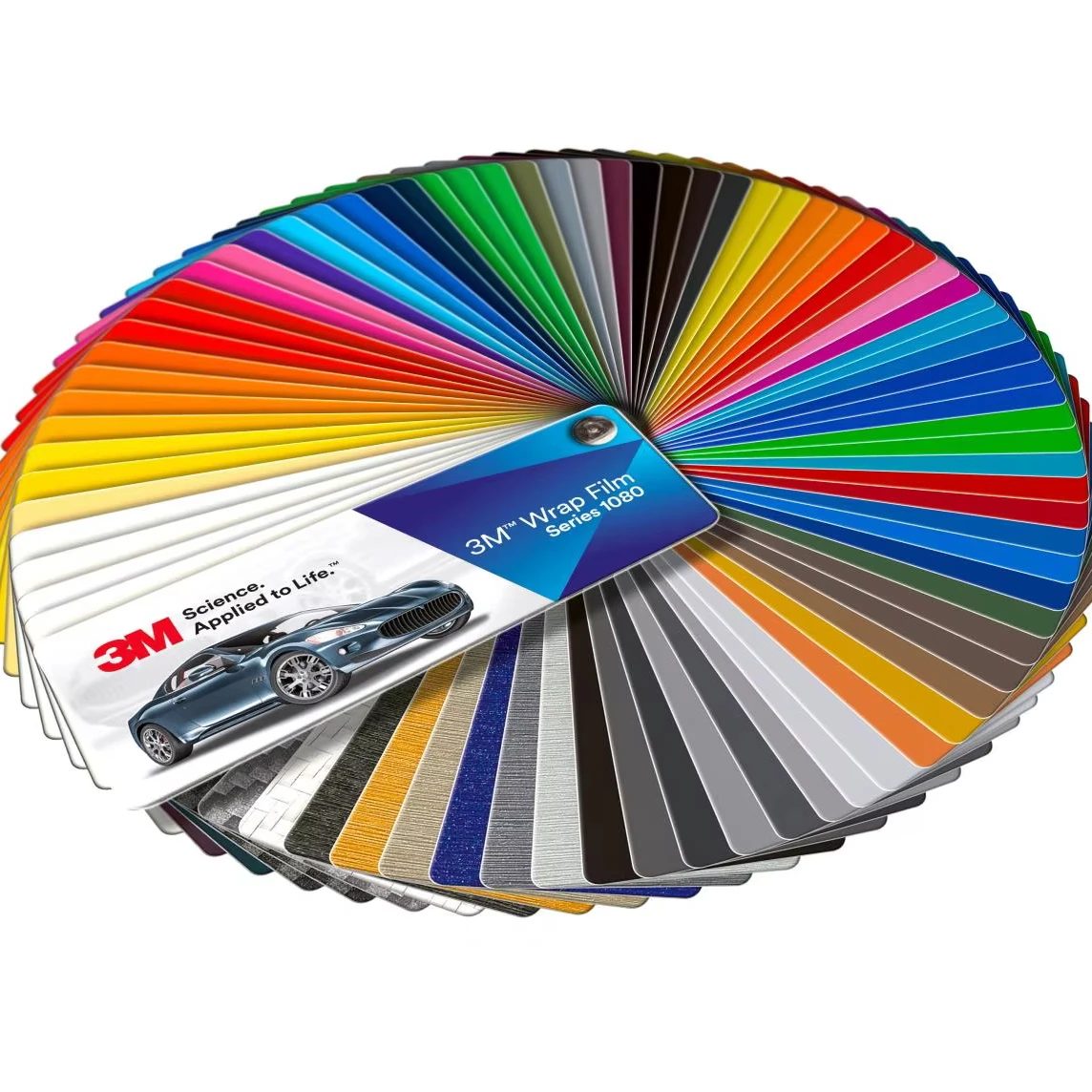 3M Wrap Film 2080 G77 スカイブルー 車両用TPU保護フィルム