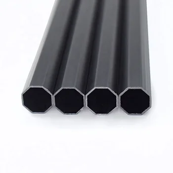 Factory exports high quality black plastic round tube ABS PP PC PVC pipe can be customized processing