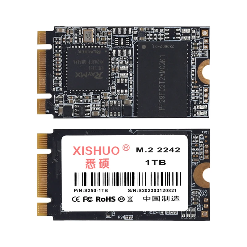 Xishuo sam 128GB PCIe 3D NAND Flash внутренний SSD диск NGFF 2242 ноутбук M.2 интерфейс б/у продукт 2 ТБ емкость