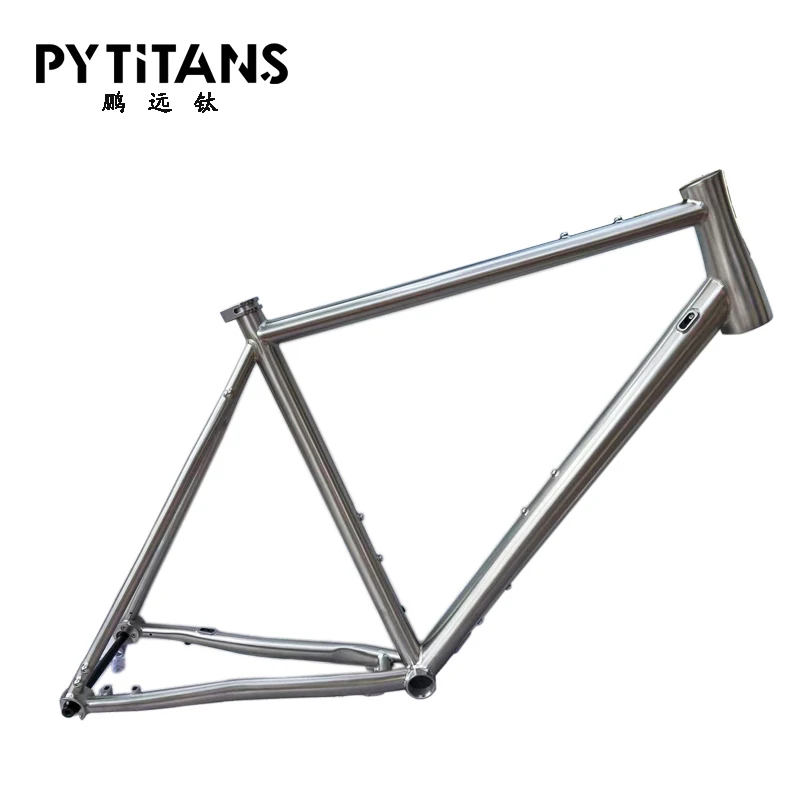 Customized GR9 Titanium Bicycle Frame with Carbon Fork OEM