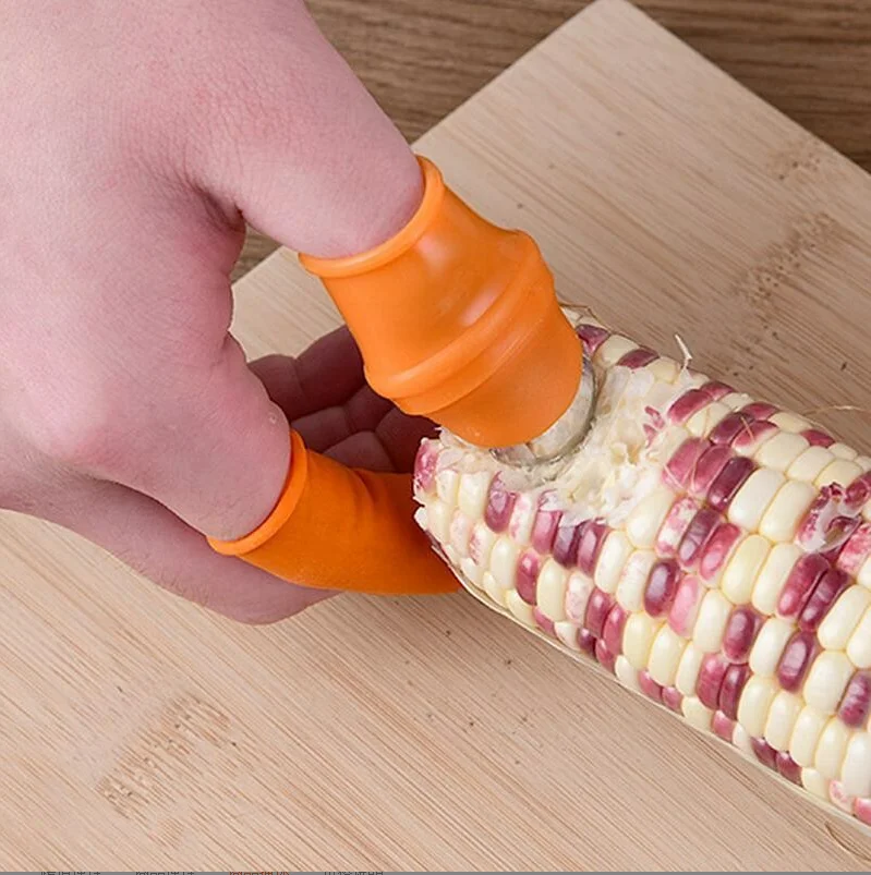 Garden Silicone Kitchen Wares Thumb Knife Professional Picking Cutting Vegetables Fruit Finger Protector