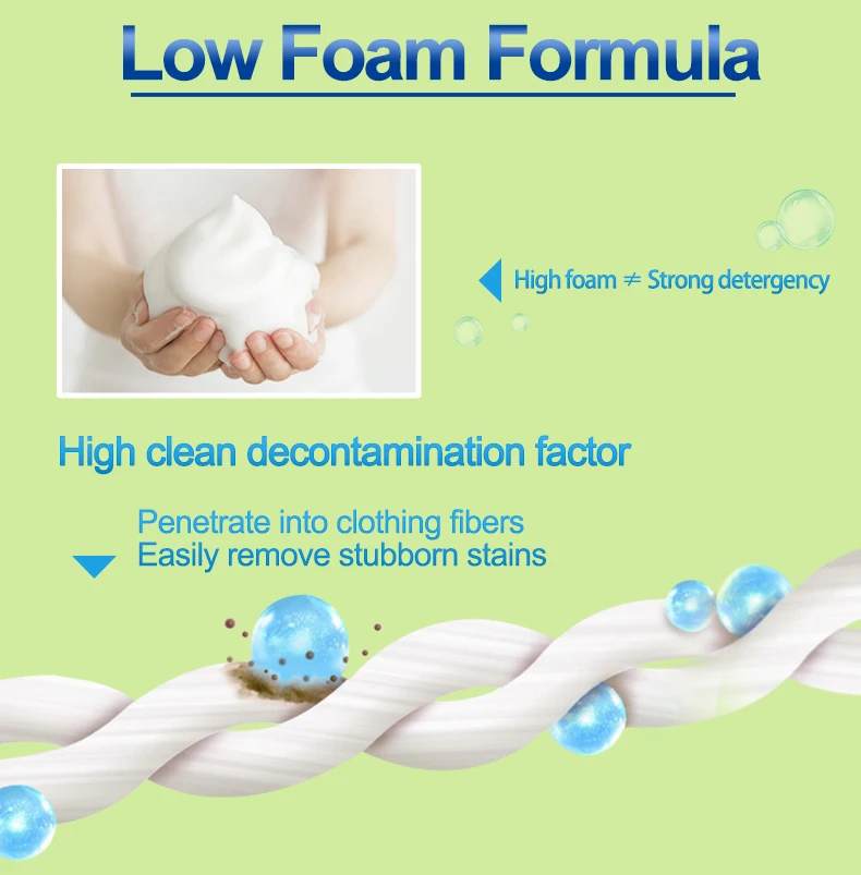 Private Label Liquid Laundry Detergent OEM Detergent Liquid Products Multi-functional manufacture