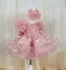 Maniche corte rosa cipria (solo vestito, senza strascico)