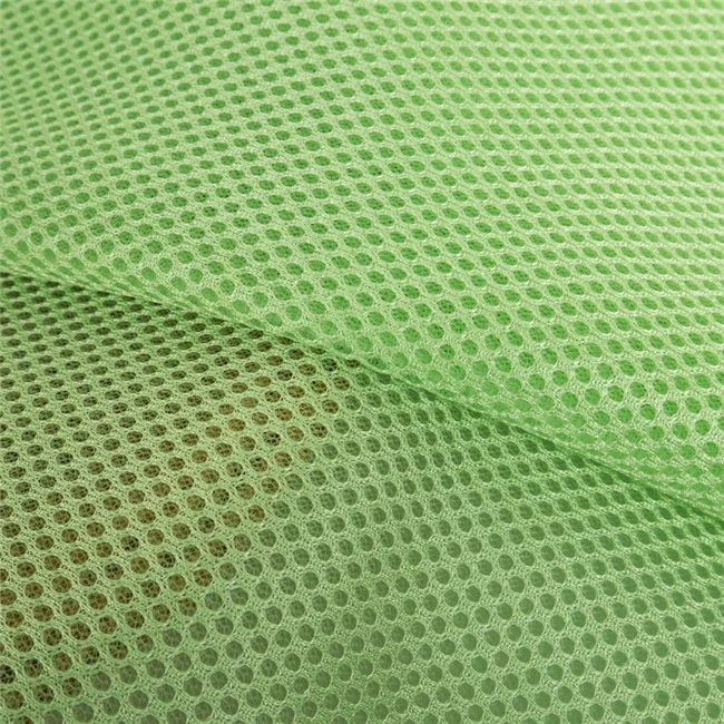 100% Polyester Honeycomb 3D Air Black Mesh Fabric Knitted Warp for Mattress Car Sofa Bag Other Uses