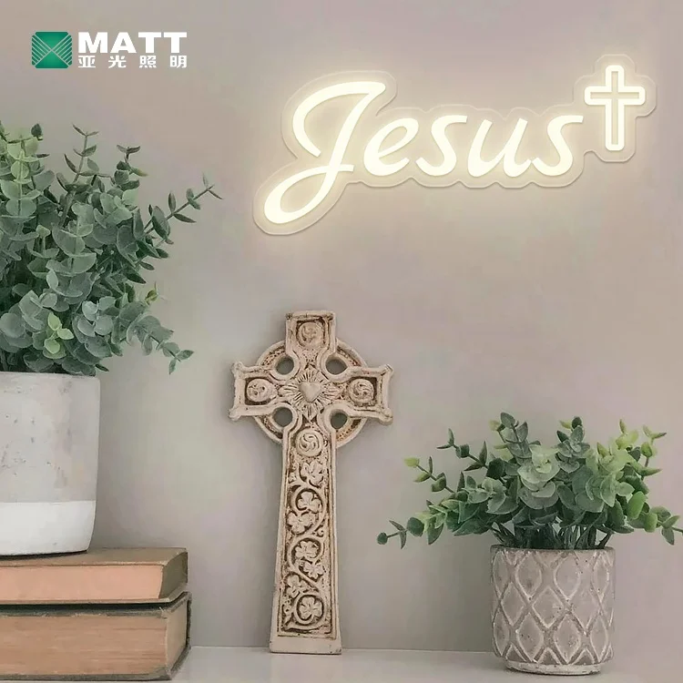 Jésus Sauve La Signalisation Au Néon · Photo gratuite