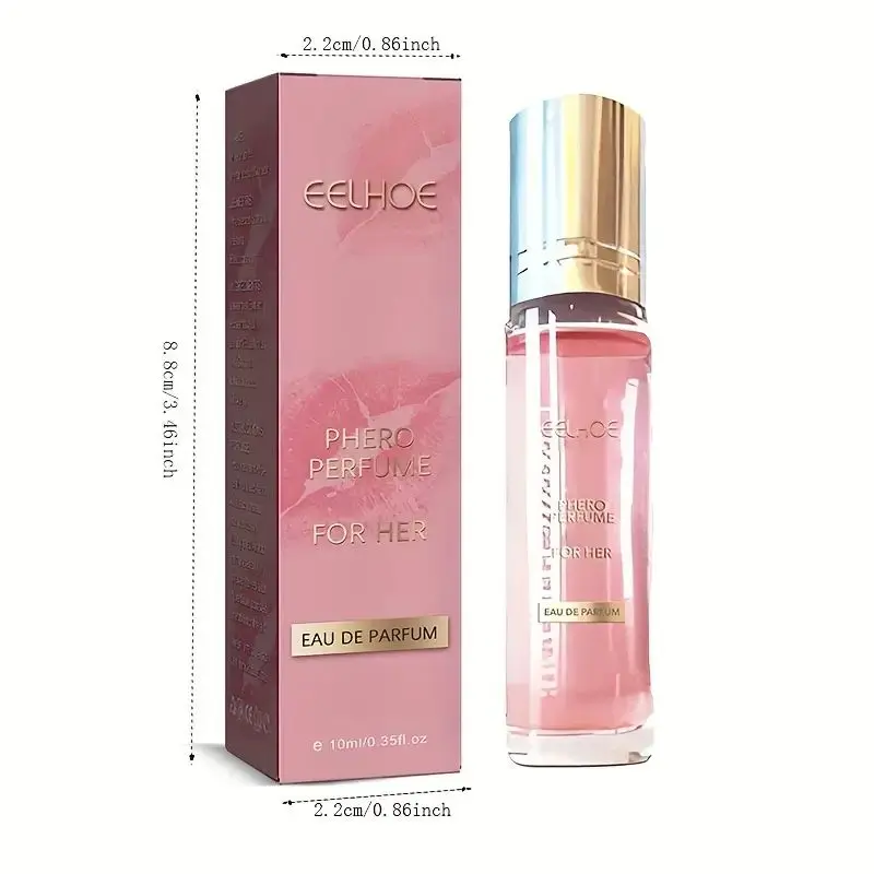 10ml Pure Instinct Perfume Original Pheromone Infused Essential Oil Perfume for Women to Attract Men Long-lasting Fragrance