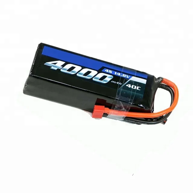 Factory Direct Supply Receiver Battery 14.8v 4000mah 40c Lipo Battery for Rc Drone
