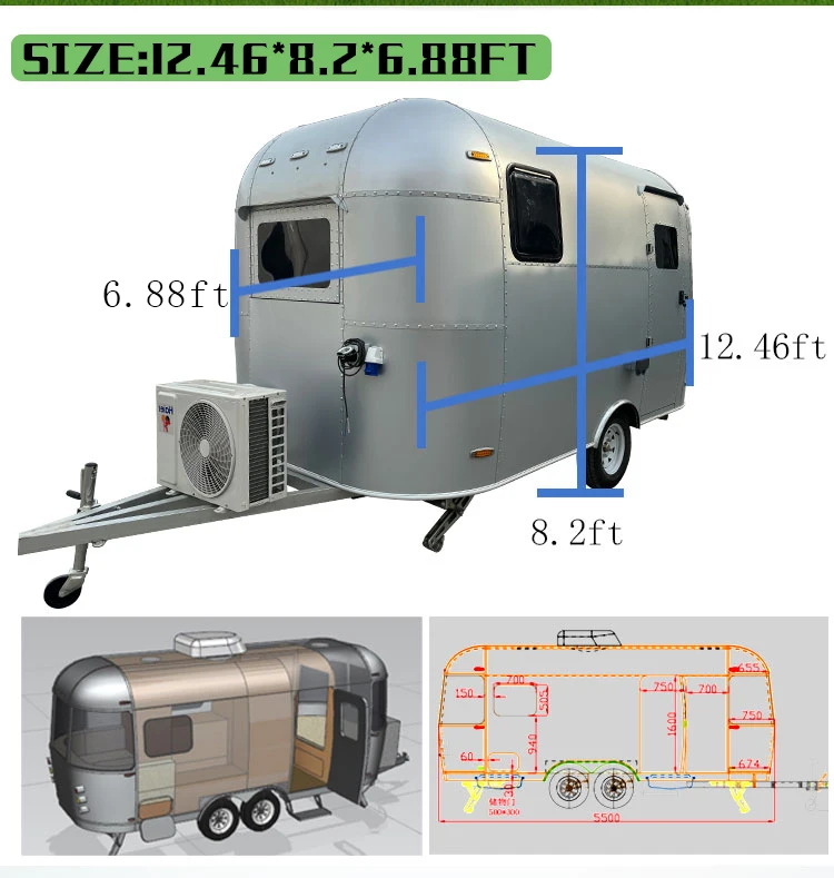 2 People Small Camper - Mini Luxury Motorhome Camping RV