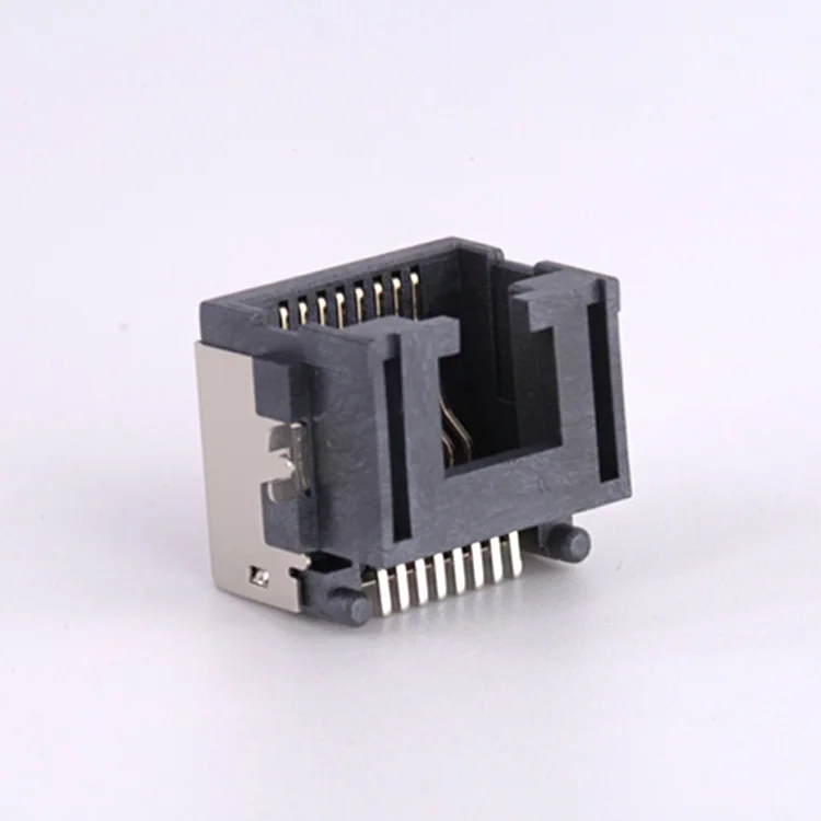 Оптовая Продажа rj45 Панель Крепление Ethernet Женский сетевой разъем модульный разъем 8P8C SMT RJ45 разъем