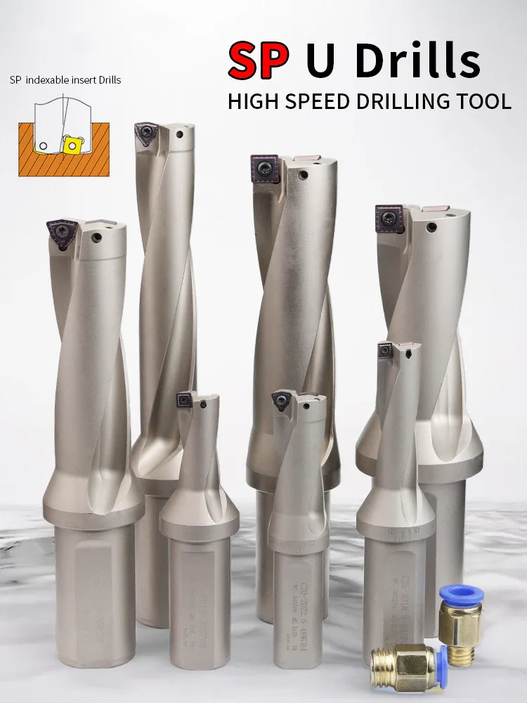 Sp/wc Series U Drill Bit - Precision CNC Cutting Tool