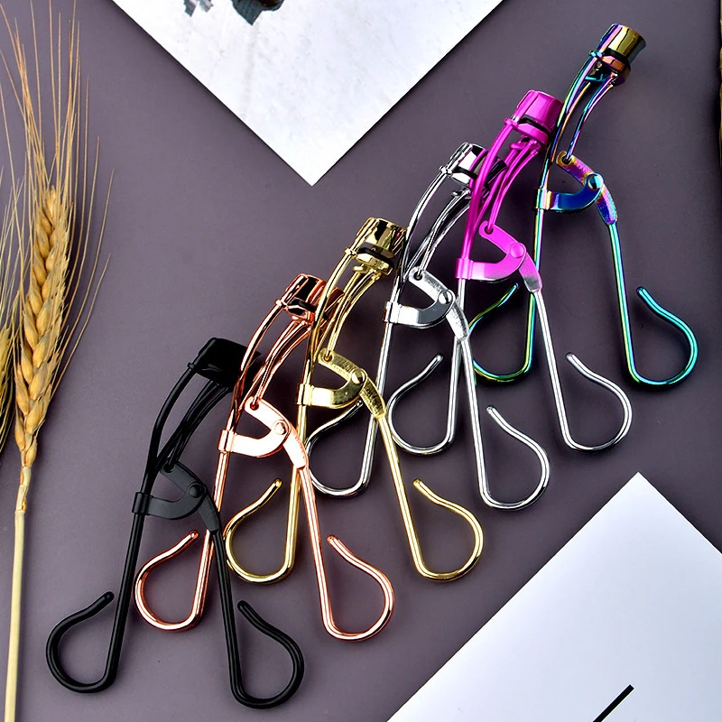 Высококачественная печать логотипа на заказ, оптовая продажа, частная торговая марка, черные красивые инструменты с подогревом, экологически чистые щипцы для завивки ресниц