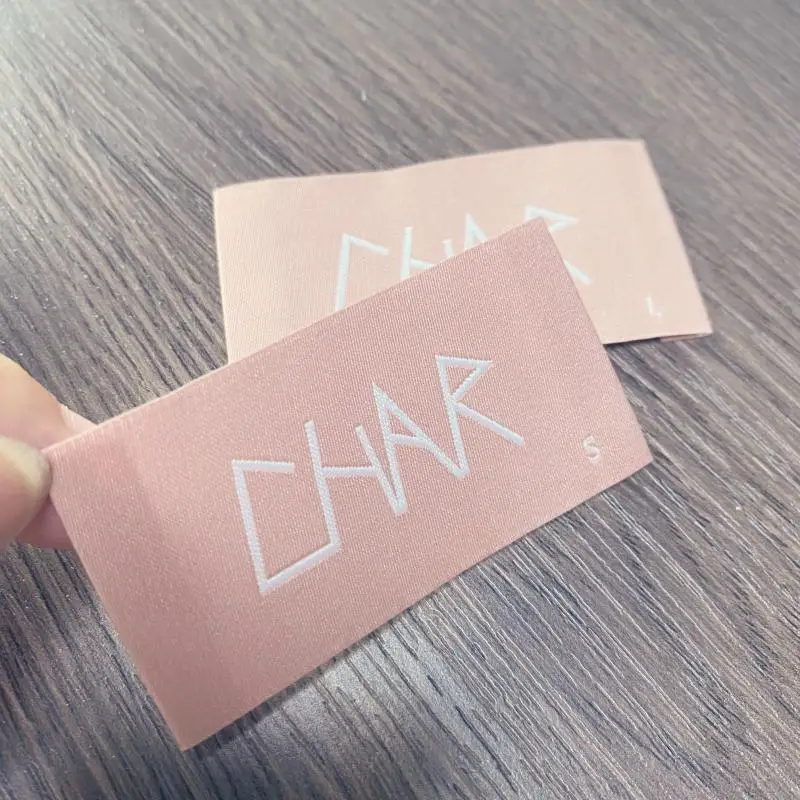 Factory Price 100PCS Cheap Factory Price Wholesale Fabric Tag Clothing Labels Woven Label for Garments
