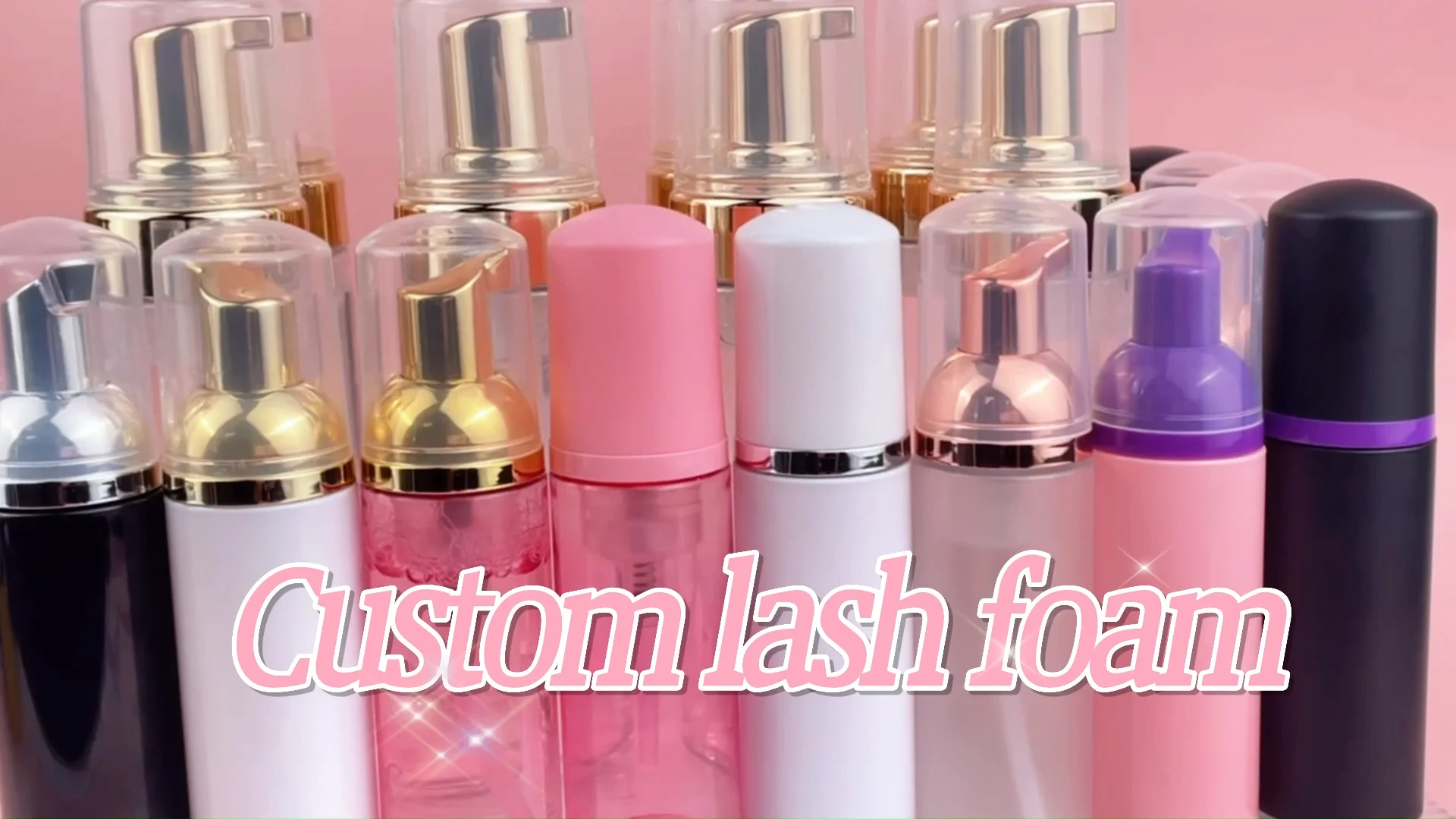 Tear Free Private Label Lash Shampoo Concentrate Kit Eyelash Extension