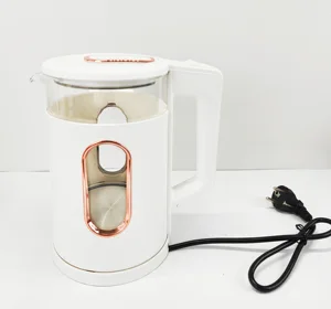 China-wholesale Small Appliances Hot Selling 1500W Cordless Electric Glass Kettle with Quick-Boiling for Home