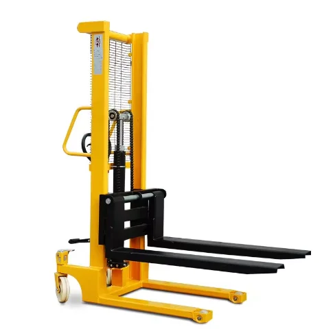 Fully Electric Stacker Provide Manual Hydraulic Forklift Trucks with Strong Bearing Capacity and Flexible Operation