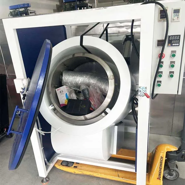 Automatic Drum Painting Machine with Auto Unloading for Small Parts Screw Nail BOMA-GP883