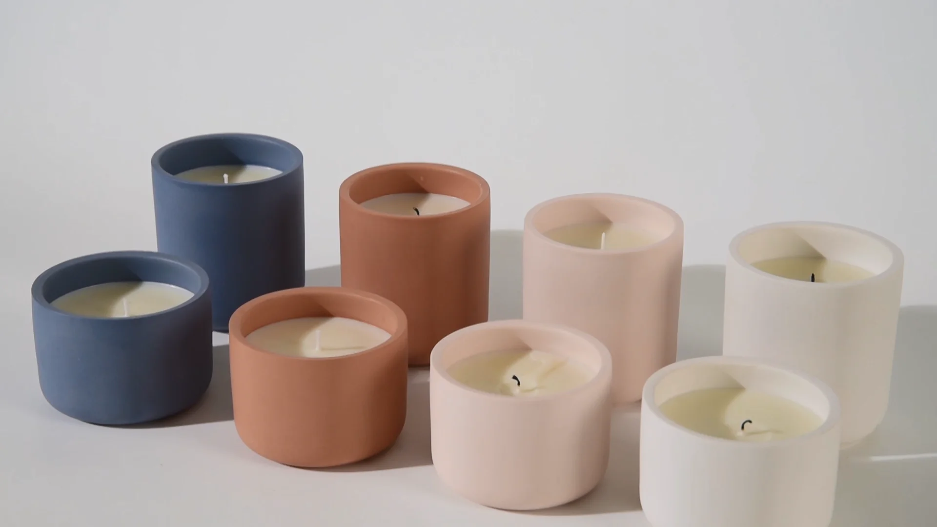 New Arrival Custom Matte 10oz 13oz Unique Decorative Soy Wax Candle