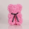 25cm bowknot  bear Pink
