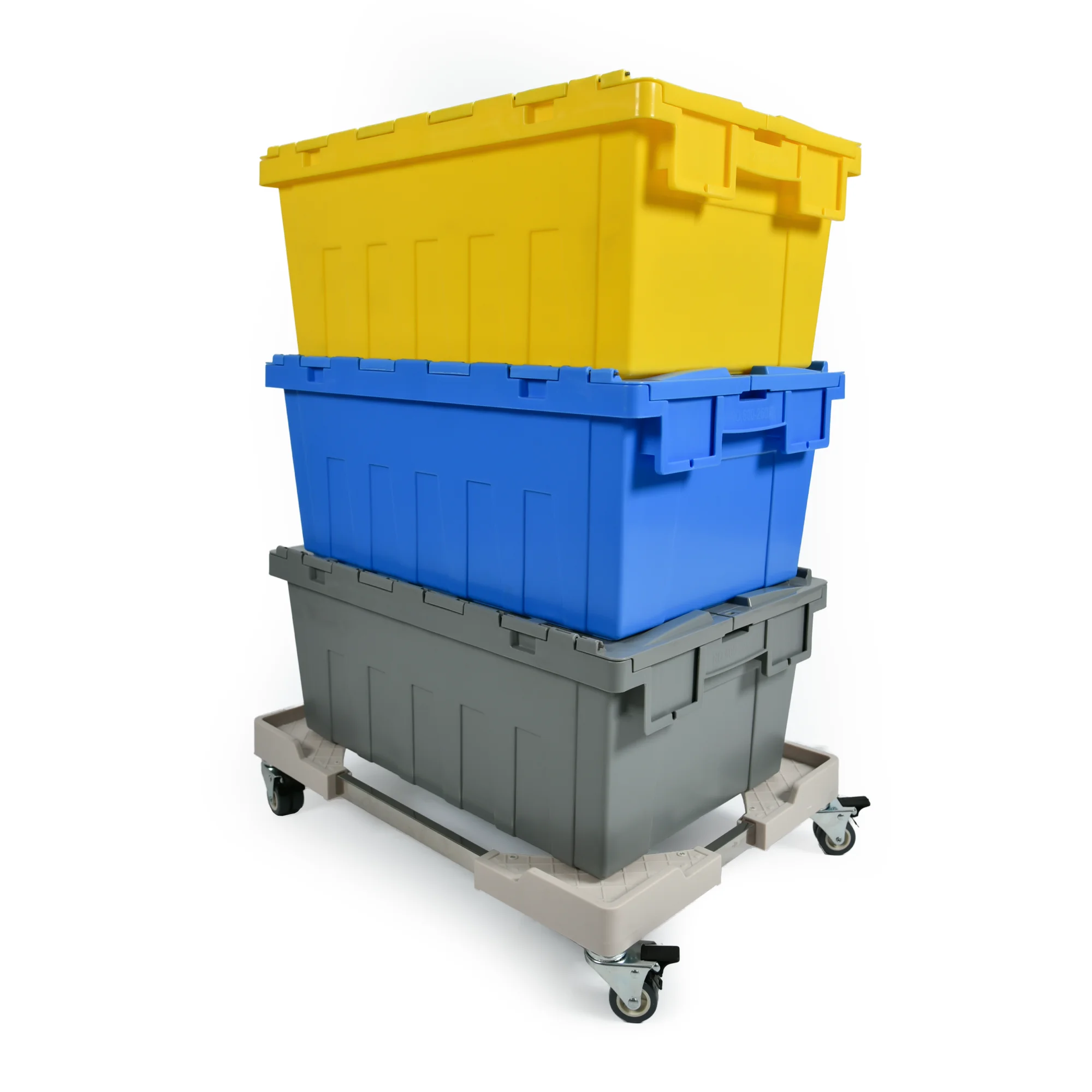 Plastic Solid Box Rfl 600*400*450mm Heavy Duty Plastic Solid Box Recyclable Nestable ...