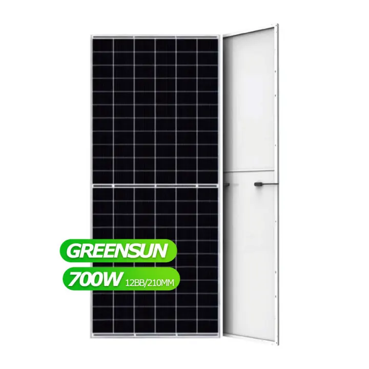 China made 132 cell 210mm solar cell 650w 660w 680w 690w 700w half cut solar panel