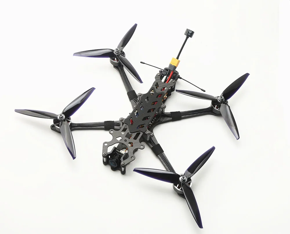 JinTeng Factory 7 Inch Loading 2Kg Flight Time 10 Minutes Remote Control Electric Motor 2810 1500 KV  480P Camera FPV Drone