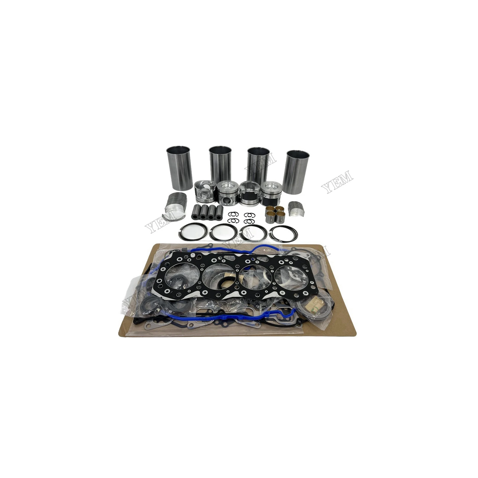 Overhaul Kit With Bearing Set Compatible for Isuzu 4JJ1 Genuine Engine Parts