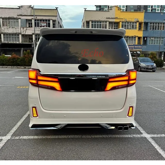 35 Series Design Tail Light for Toyota Alphard 2008-2015 Plug and Play Tail Light for Alphard 20 Series Upgrade to 35 Series