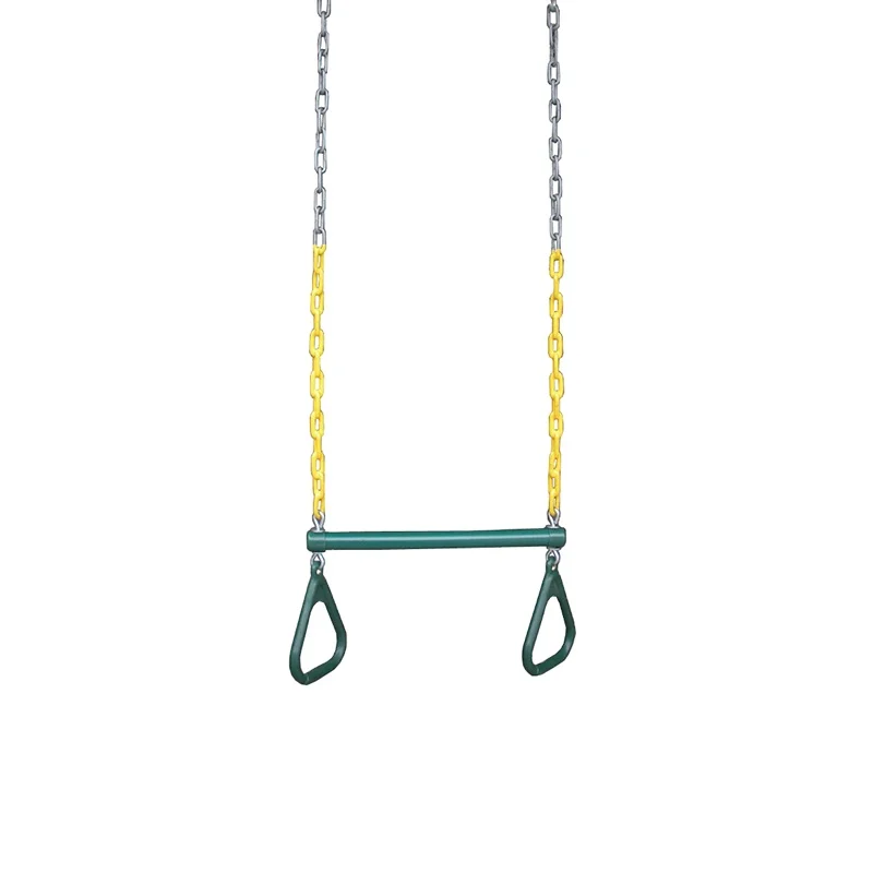flying trapeze bar with metal chain - buy outdoor swing trapeze