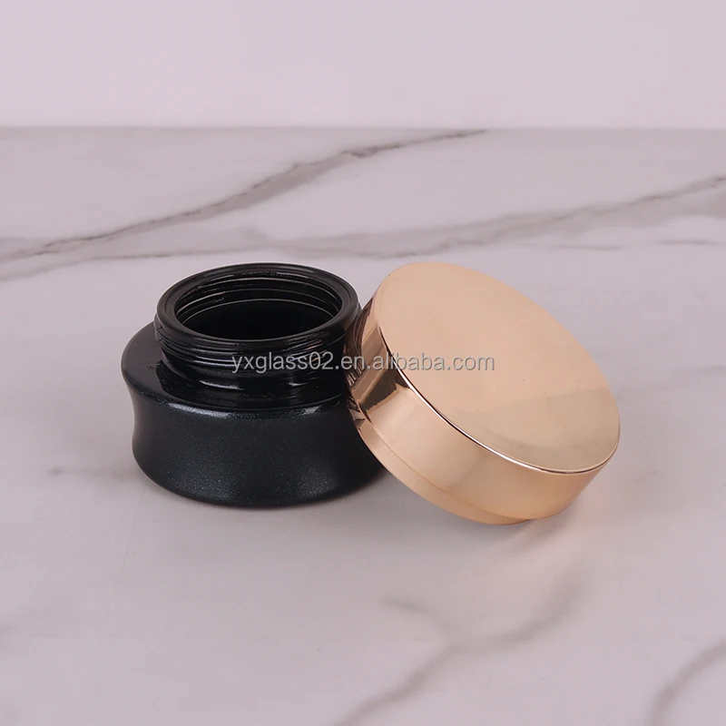 Luxury Cosmetic glass bottle set new special fashion design style Skincare cosmetic packaging glass container supplier