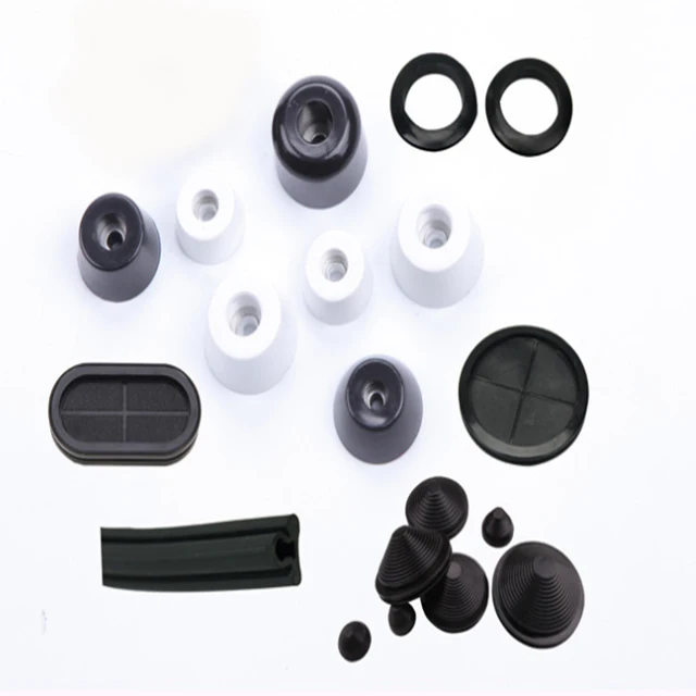 Round Rubber Feet Nonslip Rubber Furniture Floor Pads Chair Leg Feet