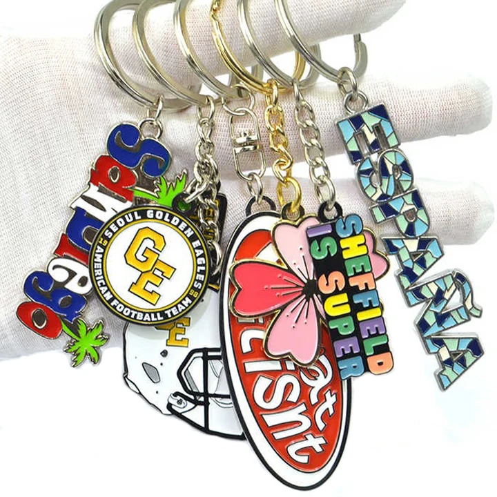 Super Cheap Keychain Manufacturers Wholesale Custom Cheap Metal Keychain Promotion 3D Metal ...