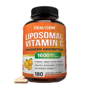ros Vitamine C Liposomale Vitamin C Liposom Liposomal Vitamin C Capsule Liposome 1200mg for Bleeding Gums Collagen Booster