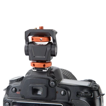 Metal Damping Portable Ball Head Multi-Angle Adjustable Ball Head for Digital Camera Universal Arca-Swiss Panoramic Ball Head product image